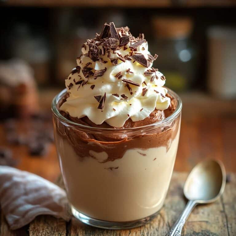 easy milk chocolate mousse featured