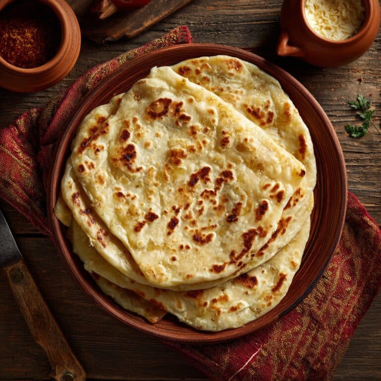 cottage cheese 2 ingredient flatbread featured
