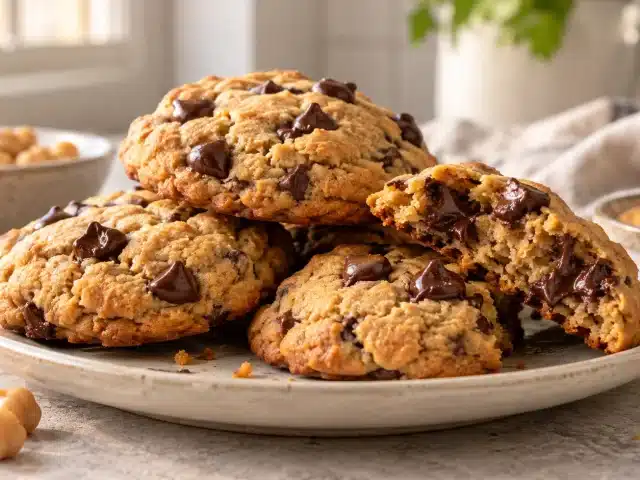 Chickpea Cookies: Easy, Healthy Cookies That Actually Taste Delicious 7 chickpea cookies peanut butter chocolate chips